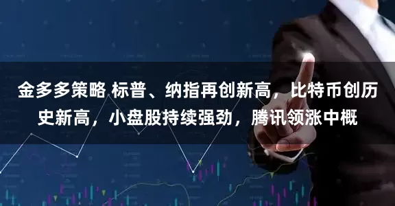 金多多策略 标普、纳指再创新高，比特币创历史新高，小盘股持续强劲，腾讯领涨中概